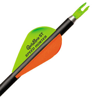 2" NAP QuikSpin Hunter ST fletching (White)